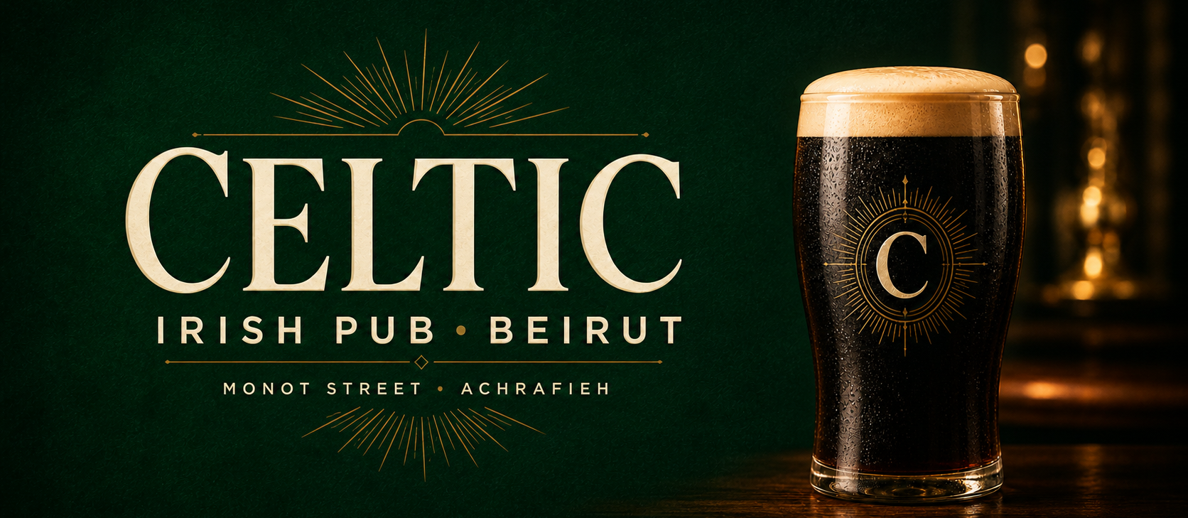 Celtic Irish Pub, Monot Street, Achrafieh, Beirut